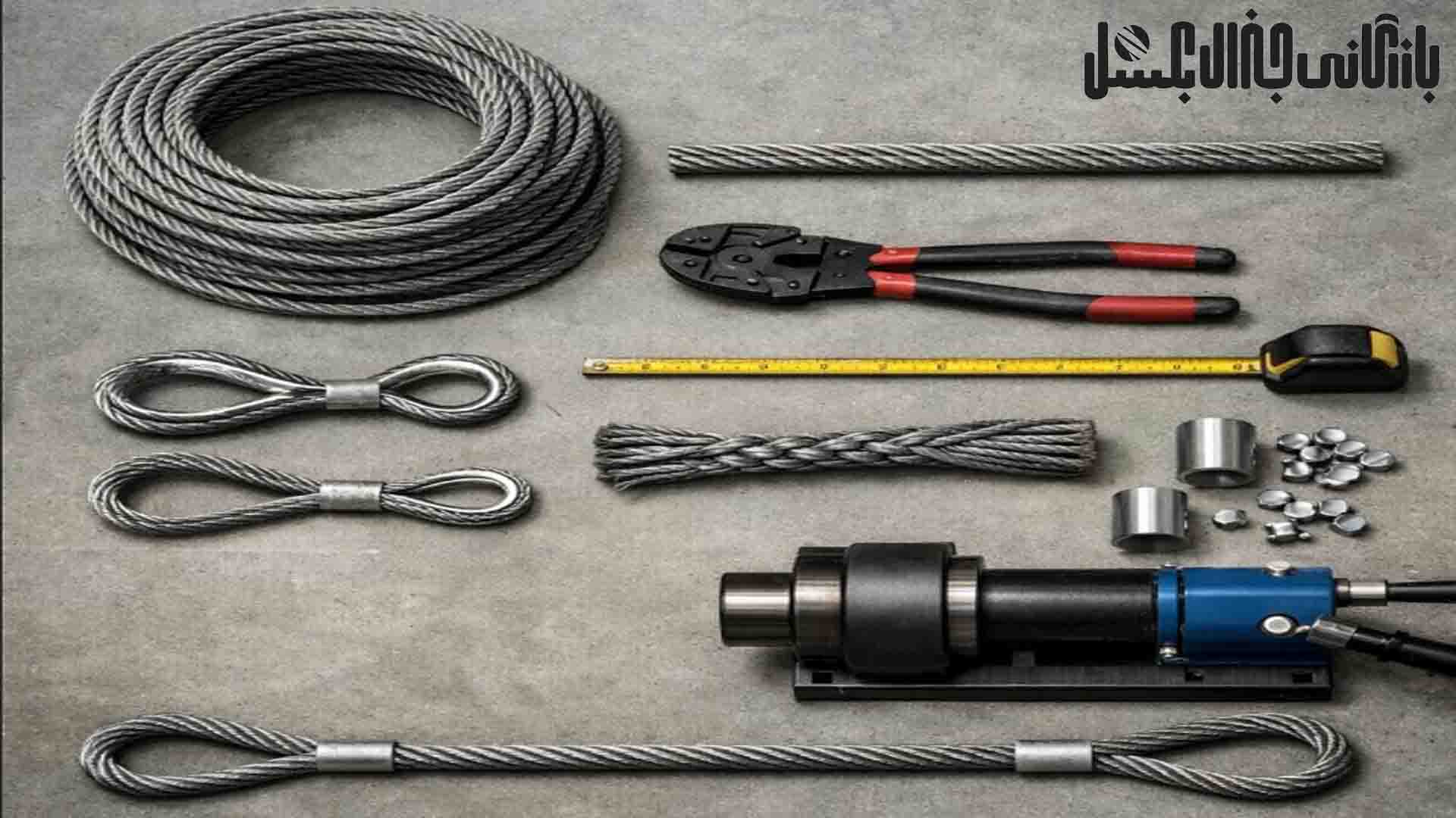 اسلینگ سیم بکسل چگونه ساخته می‌شود؟ راهنمای انتخاب بر اساس تحمل بار